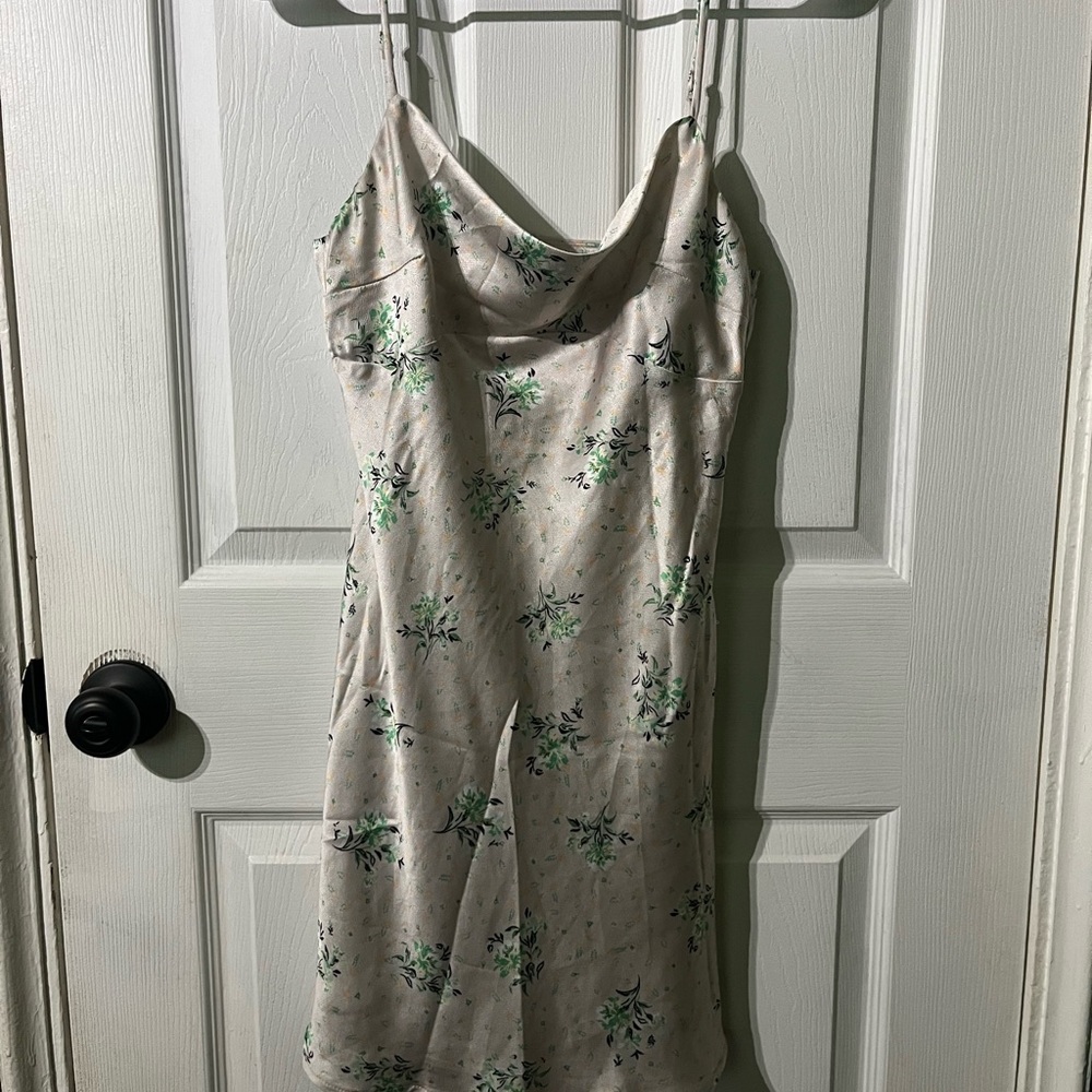 Floral Cream Dress